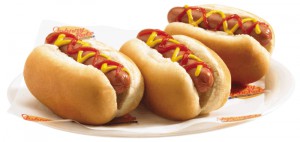 $5.00/2 hotdogs